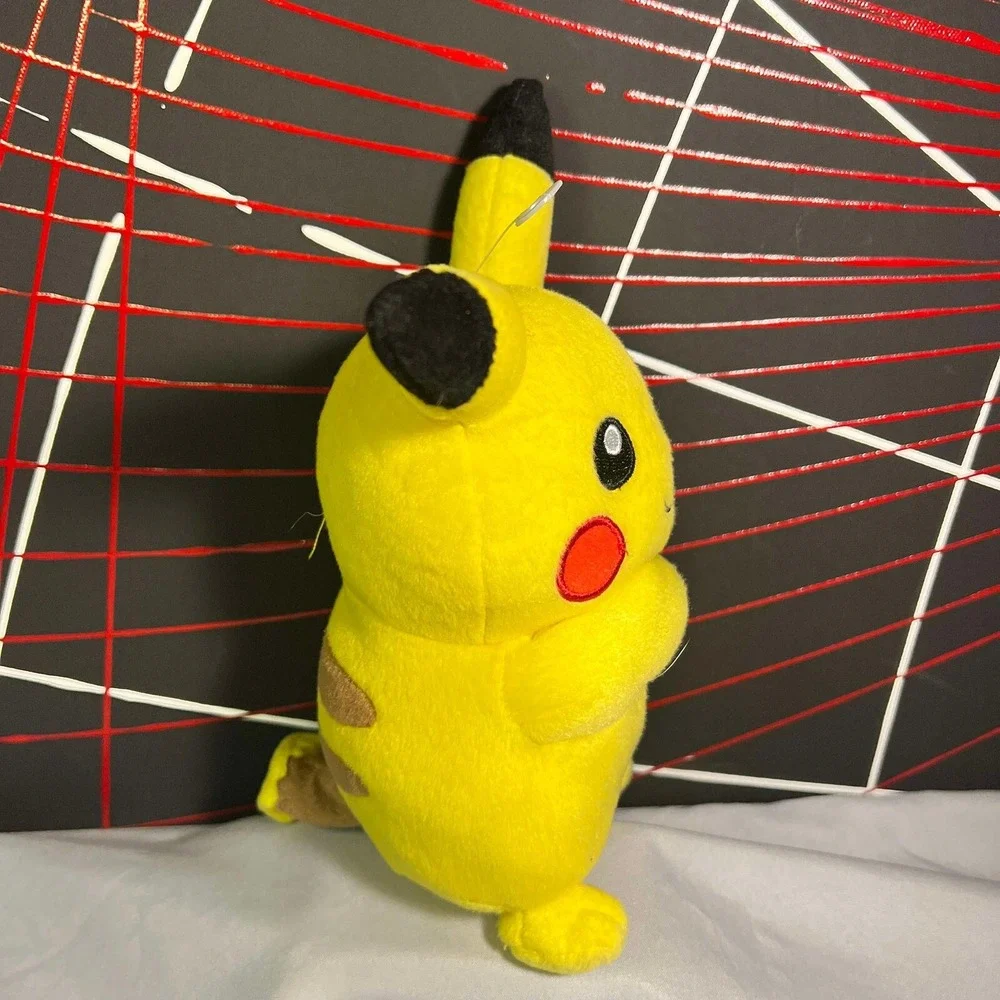 Pokemon Pikachu Yellow Tomy Nintedo‎ Plush Stuffed Animal 2018 9